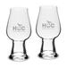 Houston Community College 18.25oz. Two Piece Luigi Bormioli IPA Beer Glass Set