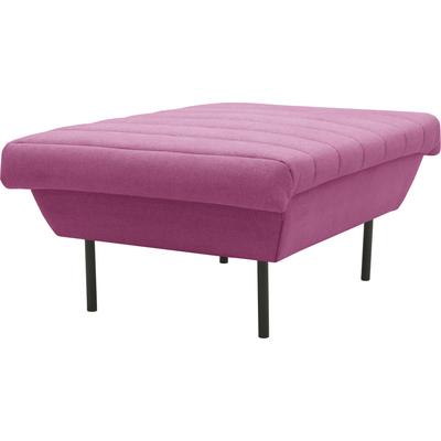 Hocker "LOOKS IX", rosa, B:70cm H:45cm T:70cm, 100% Polyester, LOOKS BY WOLFGANG JOOP, Hocker, Quersteppung, passend zur Serie LOOKS IX Image