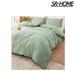 SR-HOME Bedding Duvet Cover 3 Piece Set 100% Washed Microfiber in Green | Queen | Wayfair SR-HOME4e65483