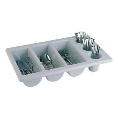APS Besteckkasten mit 6 Fächern grau, 53x10x32.5 cm Image