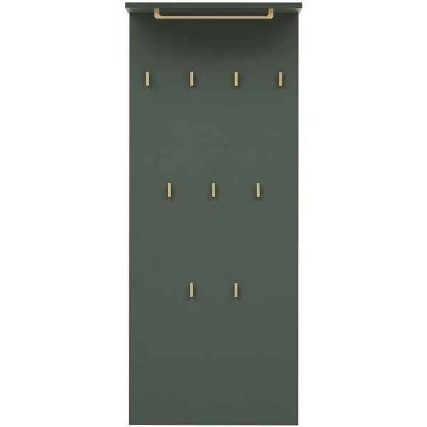 Möbelpartner Hakenpaneel »Kent« grün, 50x120.6x19.9 cm