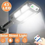 1500W Commercial Solar Street Light Dusk to Dawn PIR Motion Sensor Outdoor Lamp
