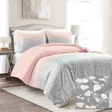 Lush Decor Glitter Ombre Metallic Print Comforter Set