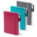 feela Pocket Notebook Journals Mini Cute Small Hardcover College Ruled Notepad Office School Supplies with 3 Black Pens 3.5Ã¢â‚¬x 5.5Ã¢â‚¬ 3 Pack A6 Solid Colors Gray Berry Emerald