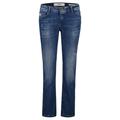 Goldgarn Denim Damen Jeans ROSENGARTEN STRAIGHT Slim Fit verkürzt, blue, Gr. 29
