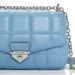 Michael Kors Bags | Michael Kors Soho Large Blue Chambray Quilt Lamb Leather Crossbody Bag Nwt | Color: Blue | Size: Os