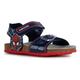 Sandale GEOX "J GHITA BOY" Gr. 36, bunt (navy, rot, spider man) Kinder Schuhe