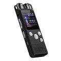 GYZD Digital Audio Recorder 8GB Audio Recorder with MP3 Player Set Password for Lecture Stereo High Definition Audio Recorder