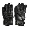 adidas Unisex Goalkeeper Gloves (Fingersave) Pred Gl MTC Fsj, Black/Black, HY4073, Size 6