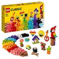 LEGO Classic Lots of Bricks Construction Toy Set, Build a Smiley Emoji, Parrot, Flowers & More, Creative Gift for Kids, Boys, Girls Aged 5 Plus 11030