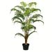 Vickerman 47" Artificial Potted Fern Palm Real Touch Leaves.