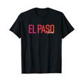 El Paso, Texas-Souvenir, Vintage-Stil, Texas El Paso T-Shirt