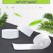 Self-adhesive Decorative Sealing Tape Kitchen Sink/bathroom/bathtub Floor Wall Edge Protection and Sealing Tape (white 3 rolls)