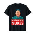 Lustiges Kim Jong Un Rocket Man Kostüm Maske T-Shirt T-Shirt