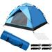4 Person Tent Family Camping Quick Setup Instant Extended Pop Up Dome Tents Outdoor with Mesh Door