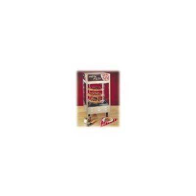 Nemco 6450 3-Tier Pizza Display Case, 12-in D Racks, 1480 Watts, 120 V