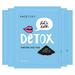 FACETORY Let s Talk Detox Purifying Sheet Mask with Charcoal and Volcanic Ash - Soft Form-Fitting Facial Mask For All Skin Types - Detoxifying Soothing and Purifying (Pack of 5)