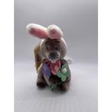 Disney Toys | Easter Bunny Gopher Mini Bean Bag Toy Disney Plush Toy 7" Stuffed Animal Tag | Color: Pink | Size: Os