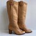 Coach Shoes | Coach Selena Camel Knee High Heel Tassel Boot | Color: Tan | Size: 9