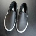 Vans Shoes | Black Leather Vans Size 9.5 | Color: Black | Size: 9.5