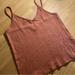 American Eagle Outfitters Tops | Burnt Orange/Brown American Eagle Tank Top | Color: Brown/Orange | Size: M