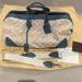 Louis Vuitton Bags | Louis Vuitton Speedy Gm | Color: Blue/Cream | Size: 13" X 8.3" X 7.9"