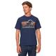 Marmot Herren Bivouac Tee SS, atmungsaktives Funktionsshirt, Kurzarm Wandershirt, schnell trocknendes Lifestyle T-Shirt, Arctic Navy, M