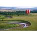 Ebern Designs Colorful Hot Air Balloon - Wrapped Canvas Photograph Canvas | 12 H x 18 W x 1.25 D in | Wayfair 3B195053D1B641BF802F3E1BA6E44751