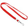 Uxcell Neck Lanyards Flat Lanyard Swivel Hook Badge Holder Name Tag ID Card Red 25 Pack