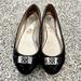 Coach Shoes | Black Leather Coach Slip On Flats, Size 6 | Color: Black | Size: 6