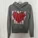 American Eagle Outfitters Tops | American Eagle Hoodie | Color: Gray/Red | Size: Mj