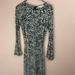 Michael Kors Dresses | Micheal Kors Animal Print Long Sleeve Dressbrand New! | Color: Black/White | Size: S