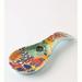 Anthropologie Kitchen | Anthropologie Painted Amaryllis Spoon Rest - New In Box | Color: Blue/Red | Size: Os