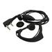 Unique Bargains Microphone Earhook Headset for Kenwood 2-Way Radio