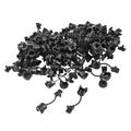 100 x Electrical Equipment Nylon Strain Relief Bushing for 5mm Dia Round Cord