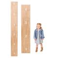 Growth Chart for Kids | Real Wood Height Chart for Kids | Natural Wood Height Measurement for Kids | Minimalist Growth Chart for Wall | Kids Height Wall Chart | Easy to Hang Kids Growth Chart