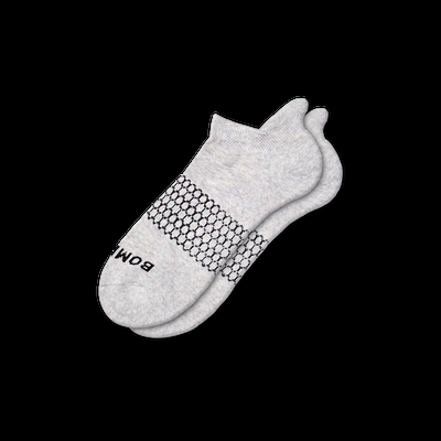 Women's Solids Ankle Socks - Grey - Medium - Bombas