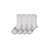 Men's Solids Calf Sock 4-Pack - Grey - Medium - Bombas