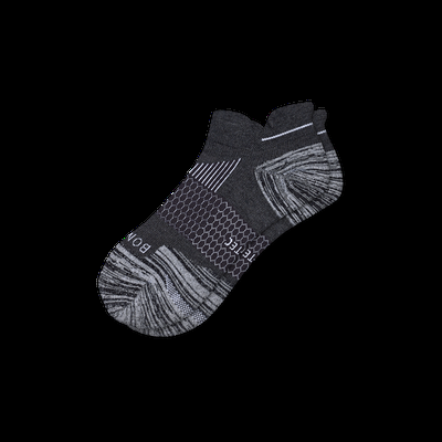 Men's Running Ankle Socks - Charcoal - Extra Large - Bombas