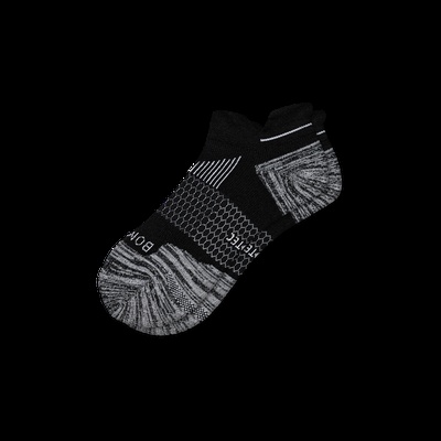 Men's Running Ankle Socks - Black - Extra Large - Bombas