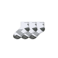 Women's Running Quarter Sock 3-Pack - White Bee - Large - Bombas