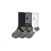 Men's Targeted Compression Performance Calf Sock 3-Pack - White Black Mix - Medium - Bombas