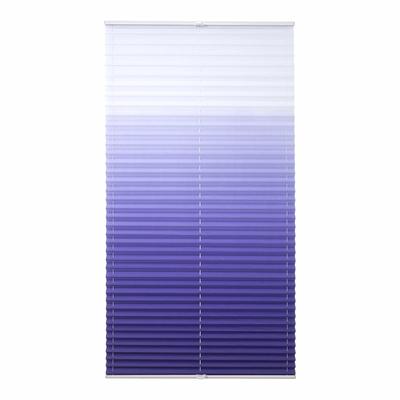 Plissee LIEDECO "Farbverlauf" Gr. 2, blau, B:60cm H:130cm, Obermaterial: 100% Polyester, Plissees Image