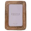 Hestia Mango Wood Photo Frame 4x6 - Brown