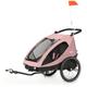 Hauck Dryk Duo Bike Trailer and Buggy (Colour: Rose)