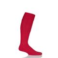 1 Pair Red of London Mohair Knee High Socks With Extra Cushioning and Ribbed Top Unisex 8-10 Unisex - SOCKSHOP of London