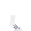 1 Pair White 12 Hour Shift Work Socks Unisex 9-12.5 Mens - Thorlos