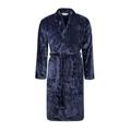 Mens 1 Pack SOCKSHOP Heat Holders Fleece Dressing Gown Navy L