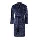 Mens 1 Pack SOCKSHOP Heat Holders Fleece Dressing Gown Navy L