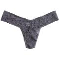 Hanky Panky Signature Lace Low Rise Thong - Granite Grey